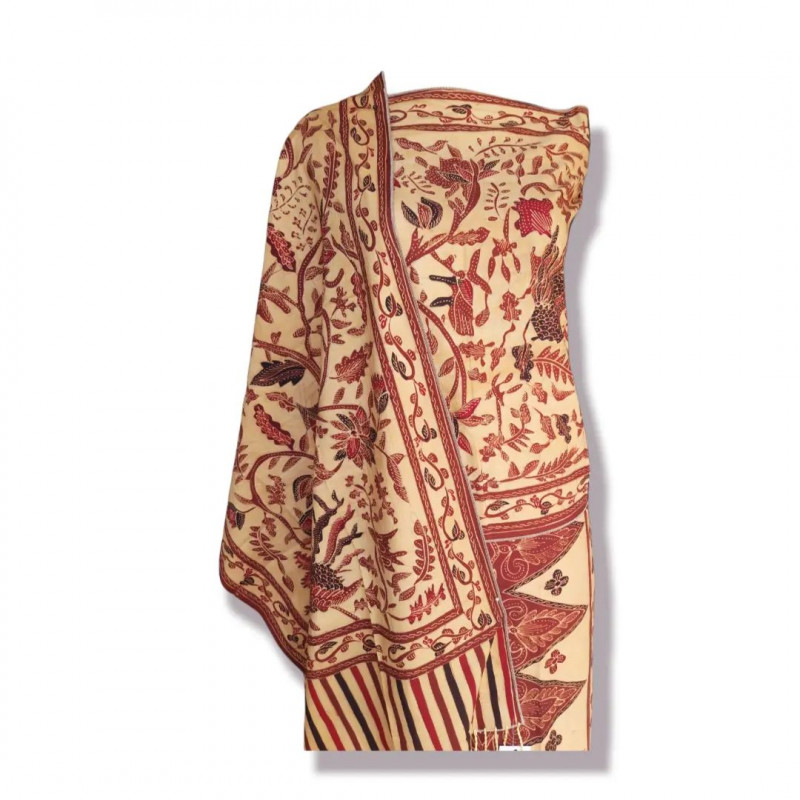 Motif Burung Hong dan Rumah Gadang