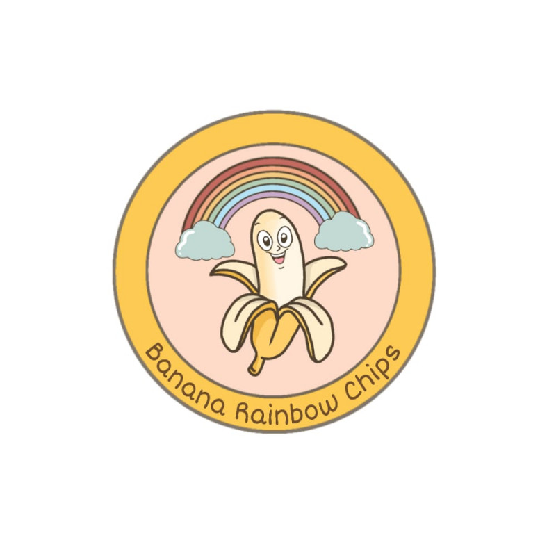 Banana rainbow chips